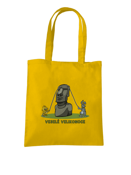 Velikonoční Moai taška Sunflower