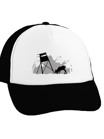 Lesní harmonie kšiltovka truckerka Black cap