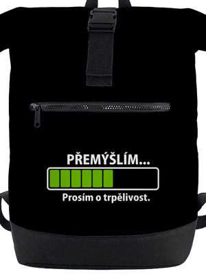 Přemýšlím batoh Black