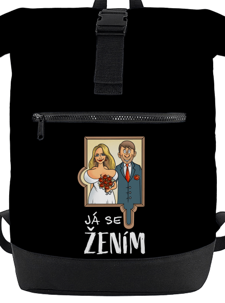 Já se žením/vdávám batoh Black