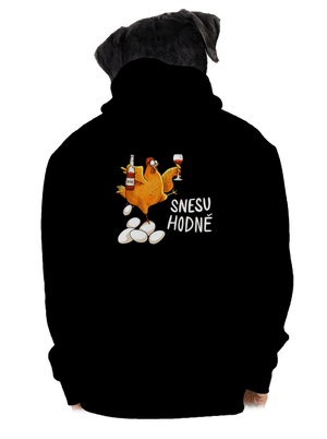 Snesu hodně pánská mikina na zip Black