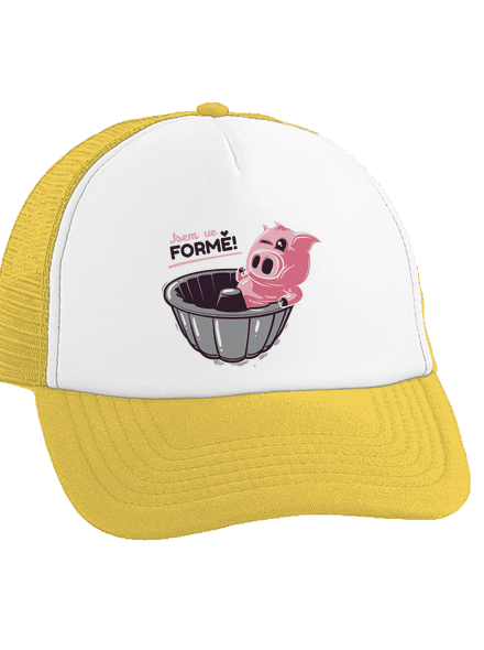 Ve formě kšiltovka truckerka Sunflower cap