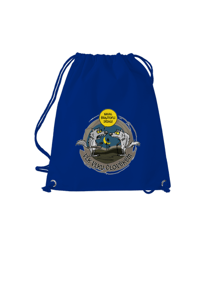 Vlk vlku člověkem vak Royal Blue Mal