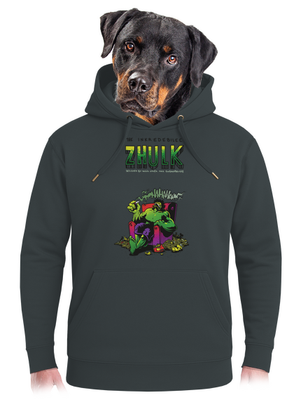 Zhulk  unisex mikina premium Charcoal