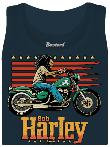 Bob Harley dámské tílko klasické Navy