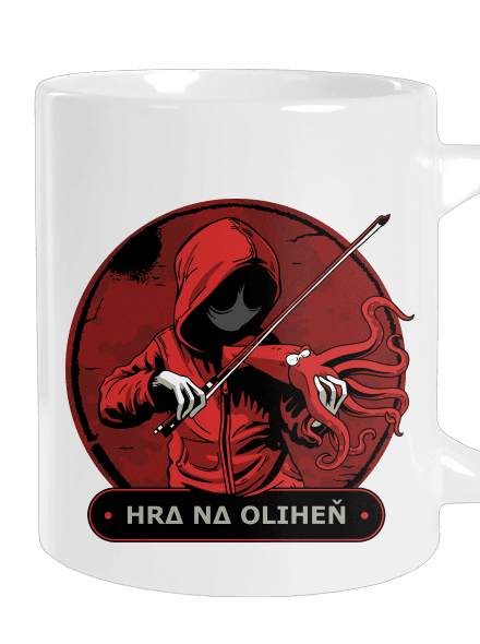 Hra na oliheň velký hrnek White