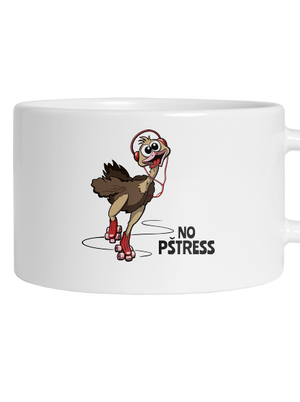 No pštress hrnek makronka White