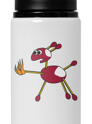 Kaštany lahev na vodu White