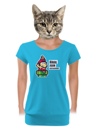 dámské tričko s lemem