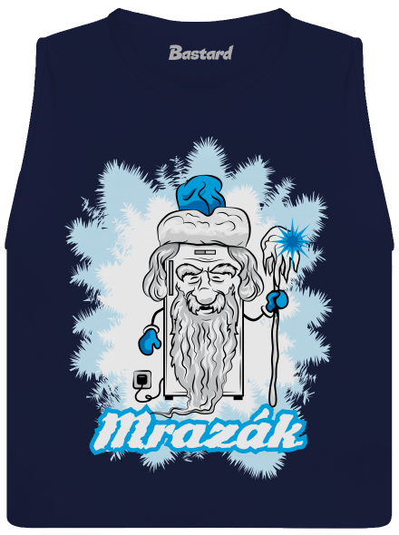 Mrazák dámské tílko volné Navy