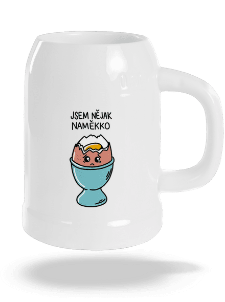 Naměkko půllitr White