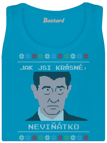 Neviňátko dámské tílko klasické Blue Atol
