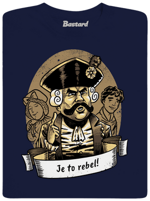 B14: S čerty nejsou žerty pánské tričko Navy