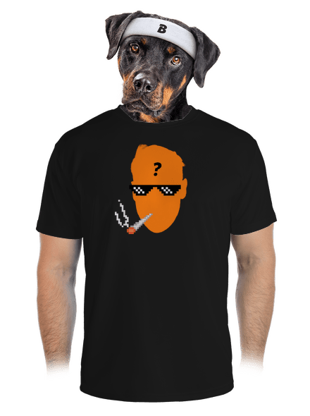 Thug life pánské sportovní tričko Black