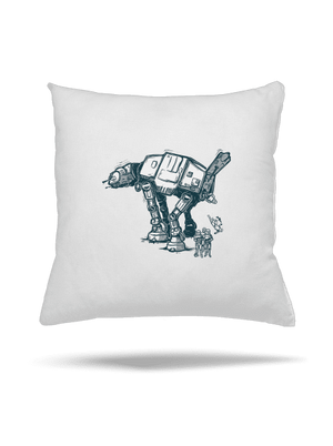 AT-AT polštář White