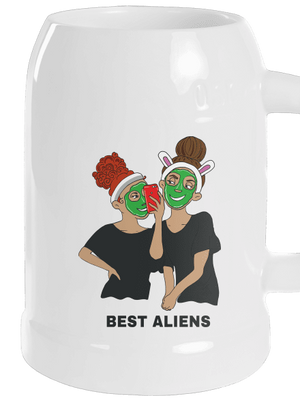 Best aliens půllitr White