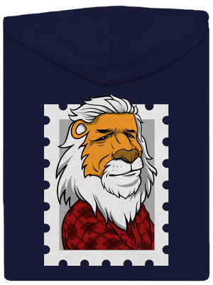 Můj prezident pánská mikina na zip Navy