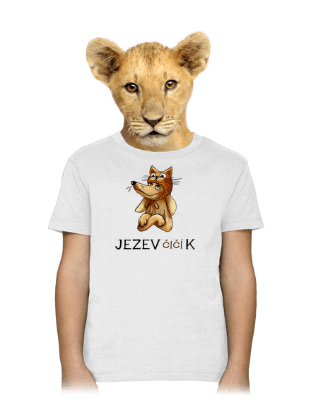 Jezevčičík dětské tričko White