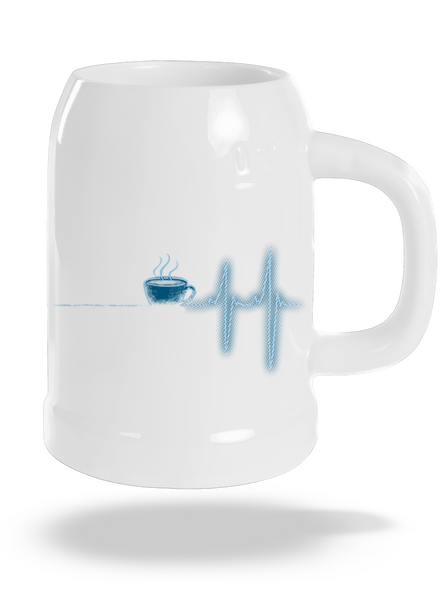 Coffee help půllitr White