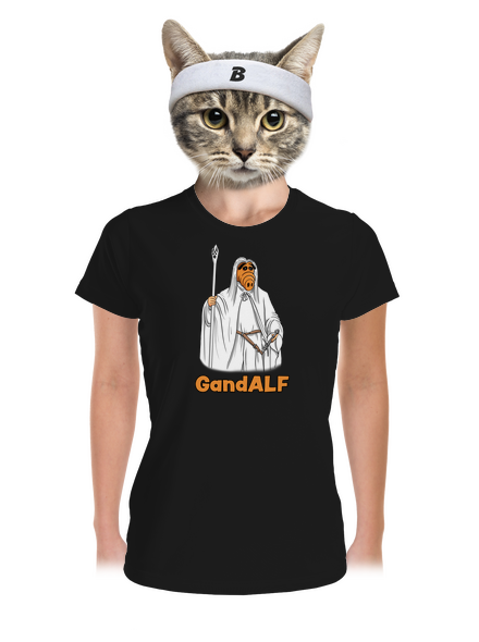 GandALF dámské sportovní tričko Black