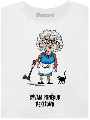 Neklidná - vlastní text dámské tričko premium White