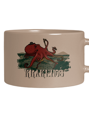 Krakenoš hrnek makronka Brown Macaron