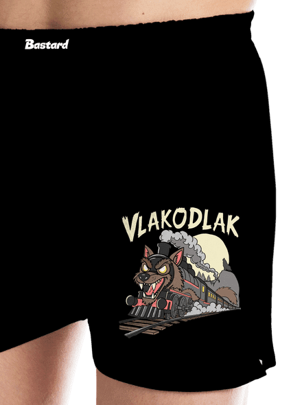 Vlakodlak pánské trenky Black