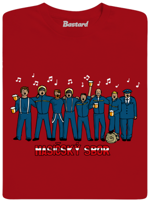 Hasičský sbor pánské dlouhý rukáv Red