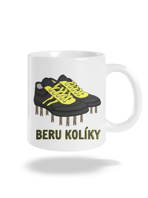 Beru kolíky klasický hrnek White