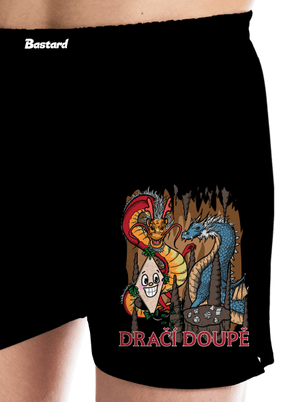 Dračák pánské trenky Black