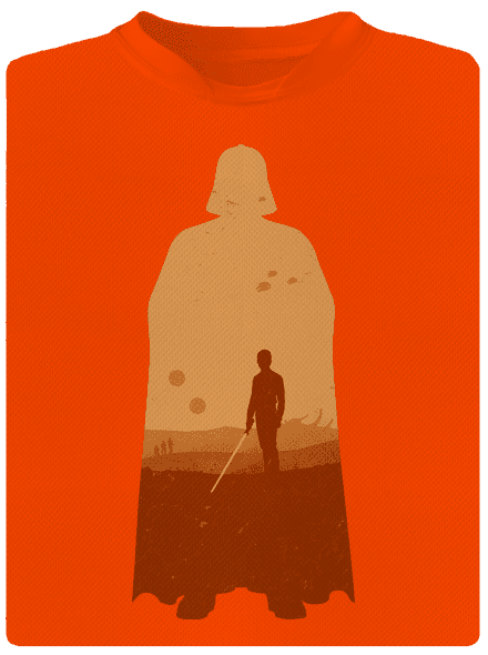 Skywalker pánské sportovní tričko Neon Orange