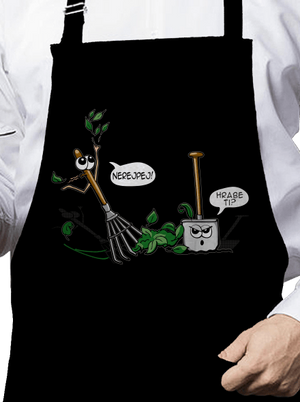 Hrabe ti? zástěra Black