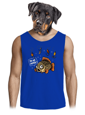 To mě potěr pánské tílko Royal Blue