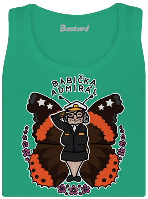 Babička admirál dámské tílko klasické Mint Mal