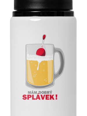 Splávek lahev na vodu White