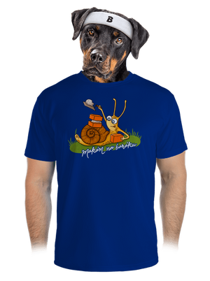 Makám na baráku pánské sportovní tričko Royal Blue Mal