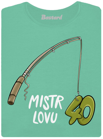 Narozeninový mistr lovu dámské tričko premium Mint Mal