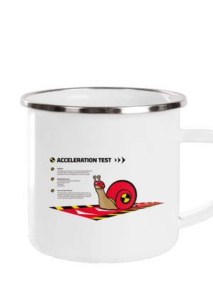 Snail test plecháček White