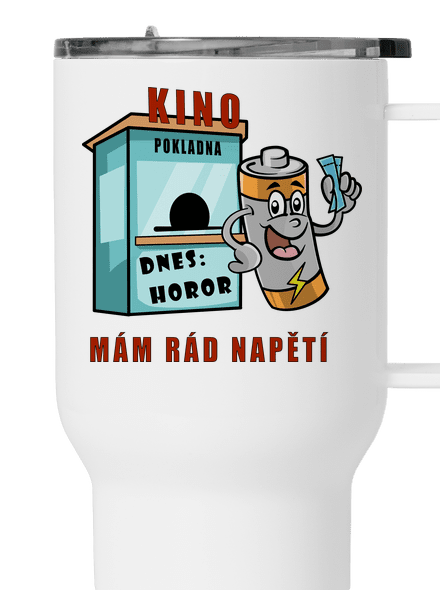 Mám rád napětí termohrnek White