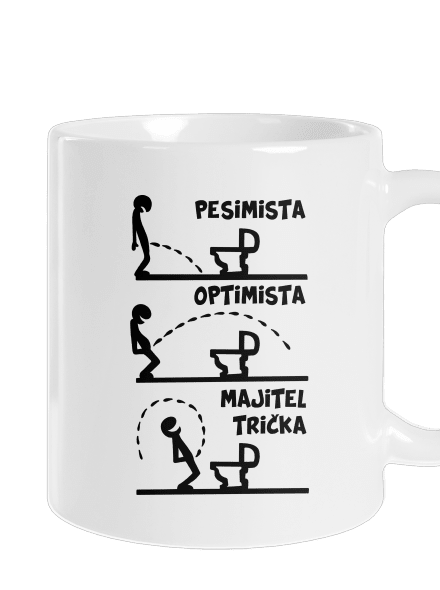 Optimista klasický hrnek White
