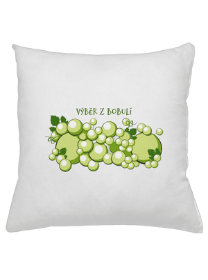 Výběr z bobulí polštář White
