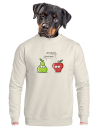 unisex mikina bez kapuce