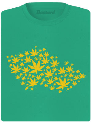 Ganja country dámské sportovní tričko Mint Mal