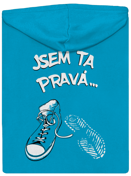Hledám tu pravou dámská mikina na zip Blue Atol