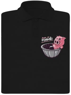 Ve formě pánská polokošile Black