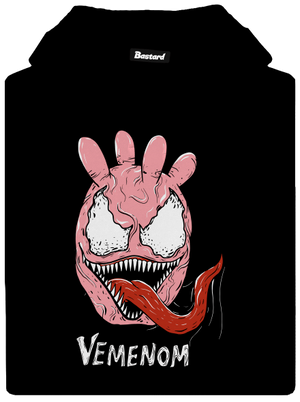 Vemenom pánská mikina klokanka Black