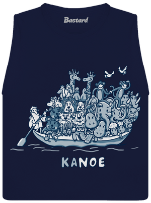 Noemova archa dámské tílko volné Navy