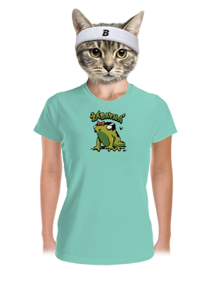 Žábavní dámské sportovní tričko Mint Mal