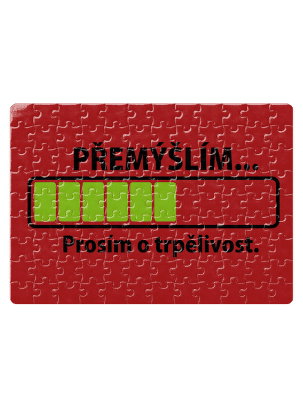 Přemýšlím puzzle White