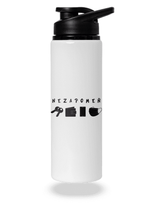 Nezapomeň lahev na vodu White